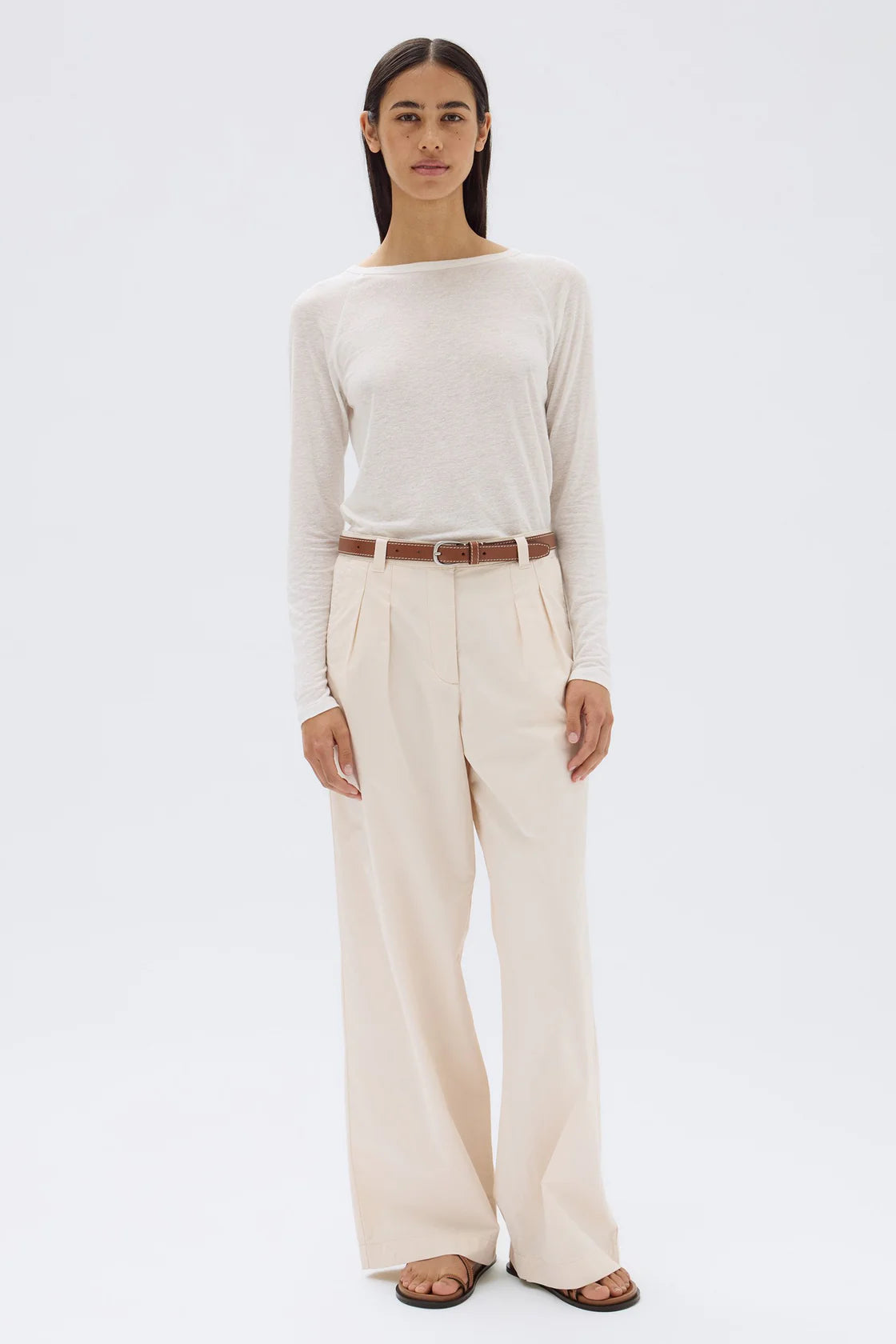 Assembly Label Haven Twill Pant Cream