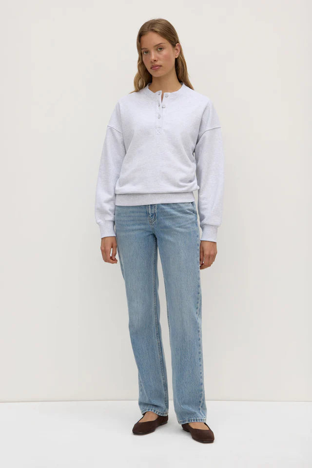 Assembly Label Anya Fleece Crew Heather Grey Marle