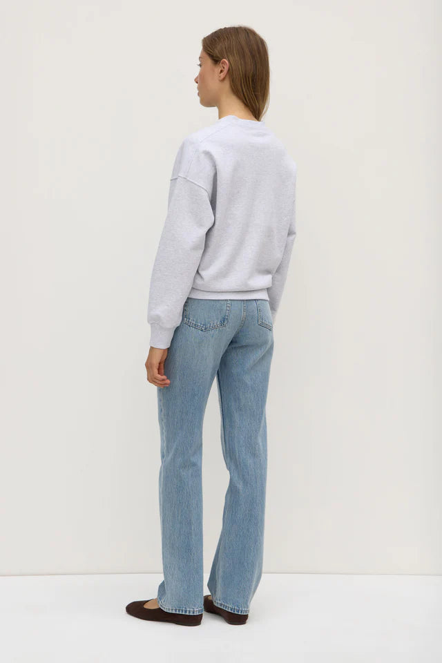 Assembly Label Anya Fleece Crew Heather Grey Marle