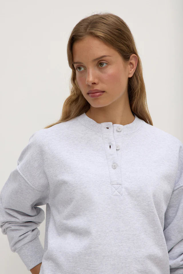 Assembly Label Anya Fleece Crew Heather Grey Marle