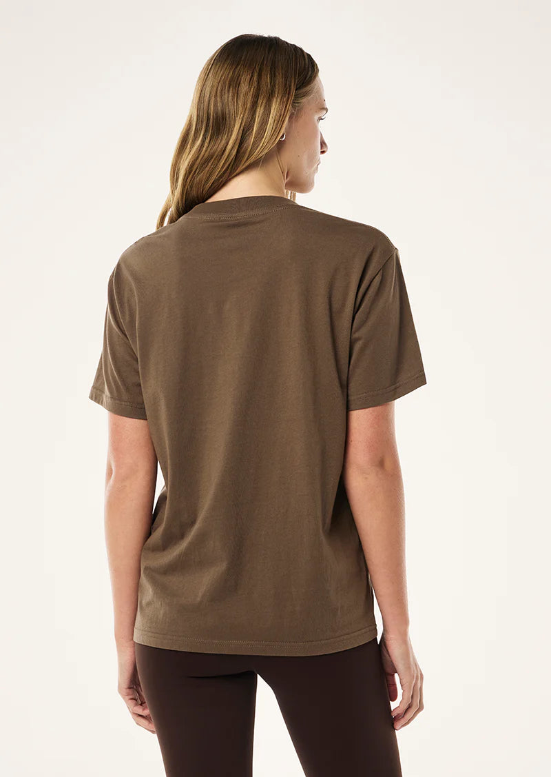 P E Nation Flux Tee Walnut
