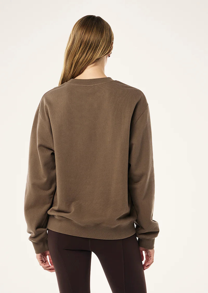 P E Nation Heads Up Sweat Walnut