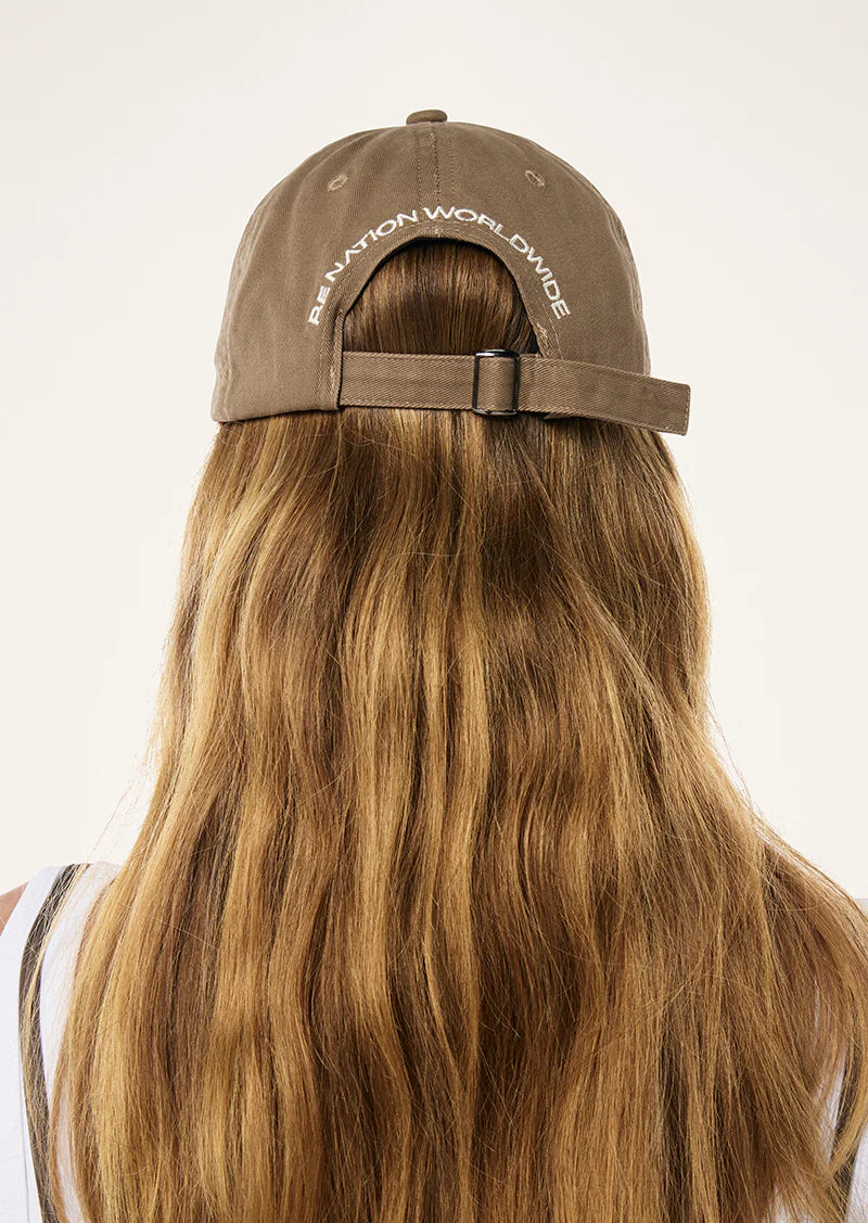 P E Nation Heads Up Cap Walnut