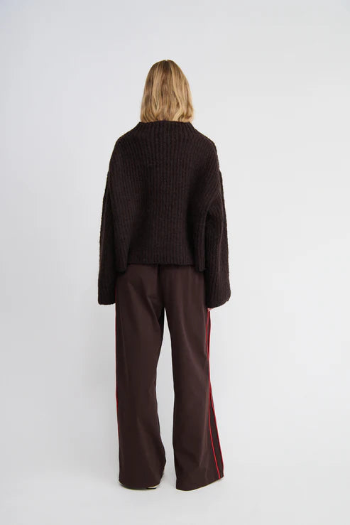 Mael London Knit Chocolate