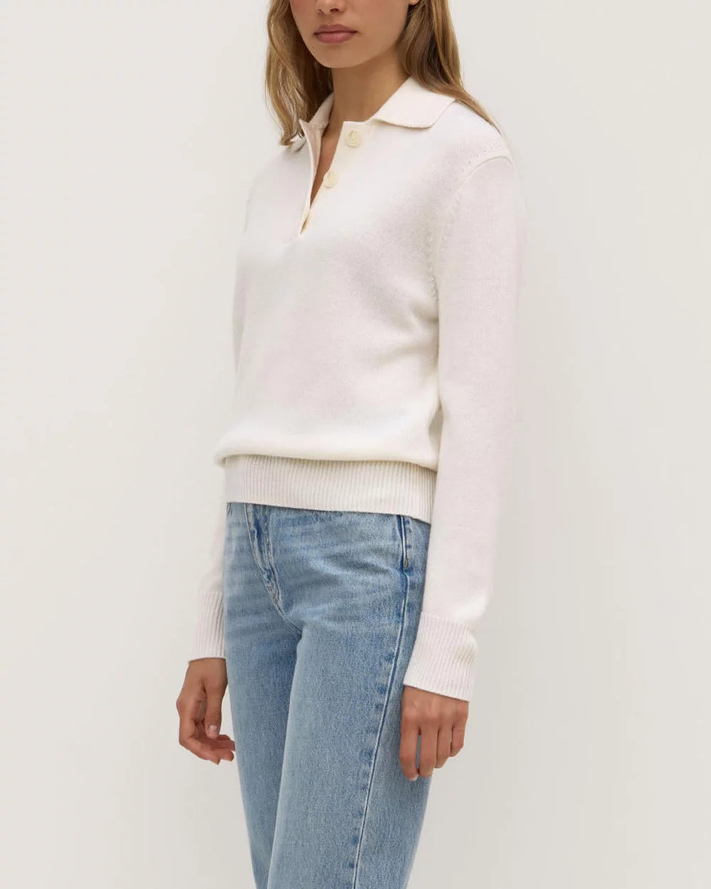 Assembly Label Annabelle Wool Cashmere Knit Cream
