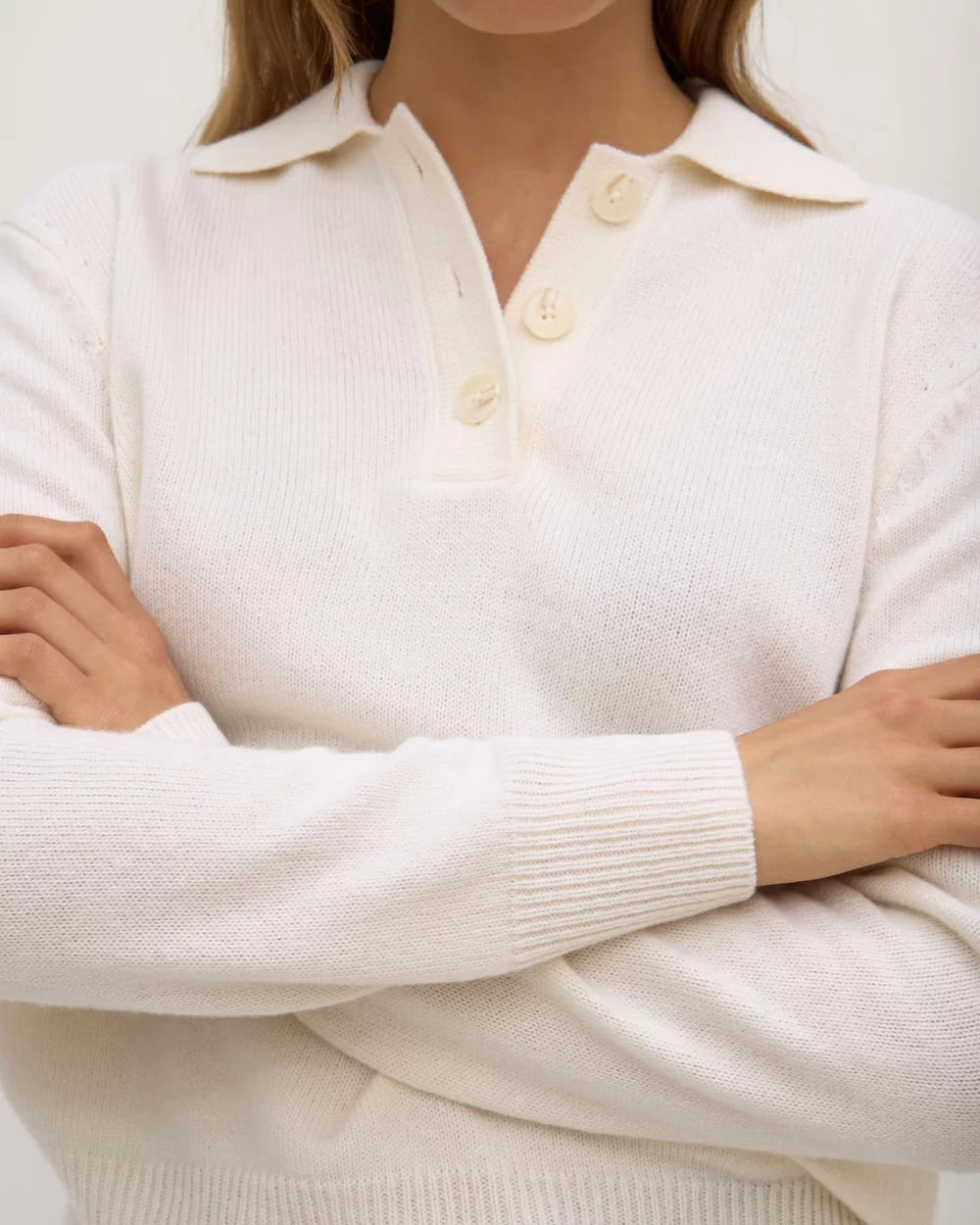 Assembly Label Annabelle Wool Cashmere Knit Cream