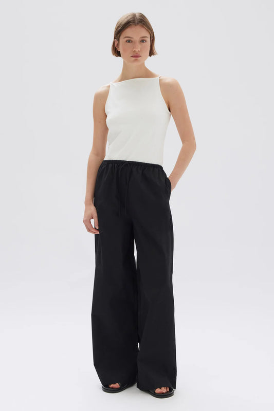 Assembly Label Philipa Poplin Pant Black