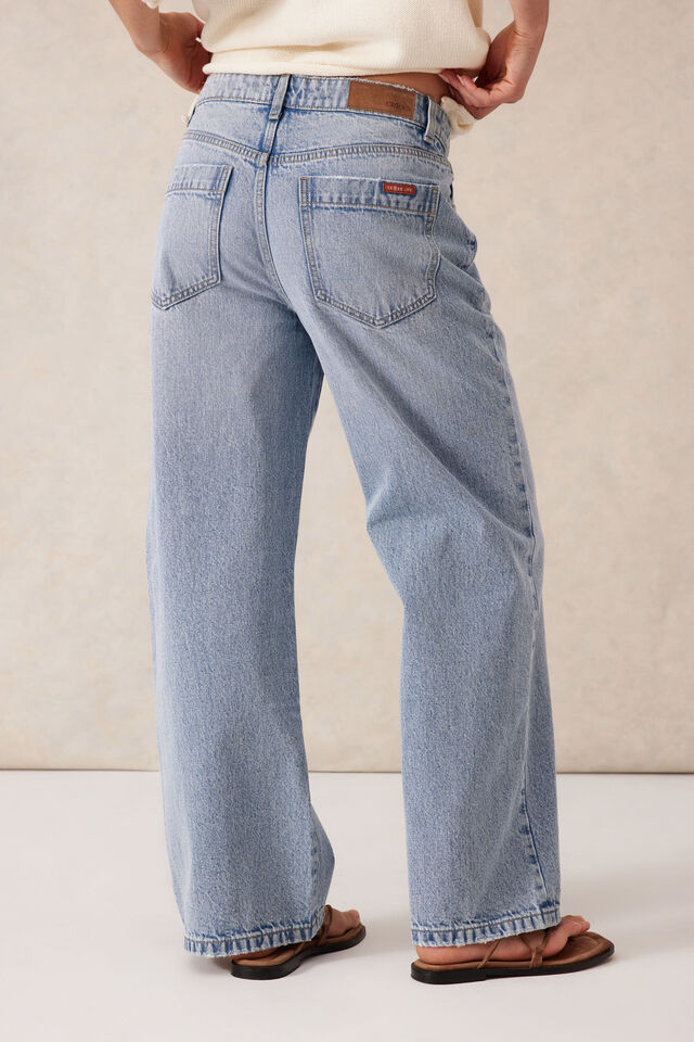 Ceres Life Loose Straight Jean Vintage Blue