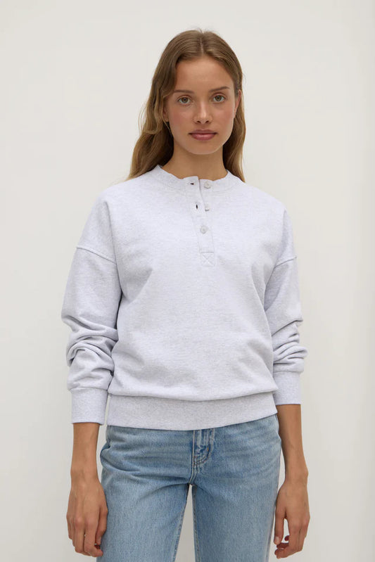 Assembly Label Anya Fleece Crew Heather Grey Marle