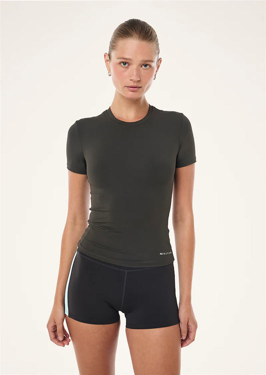 PE Nation Foundation SS Tee Smokestone