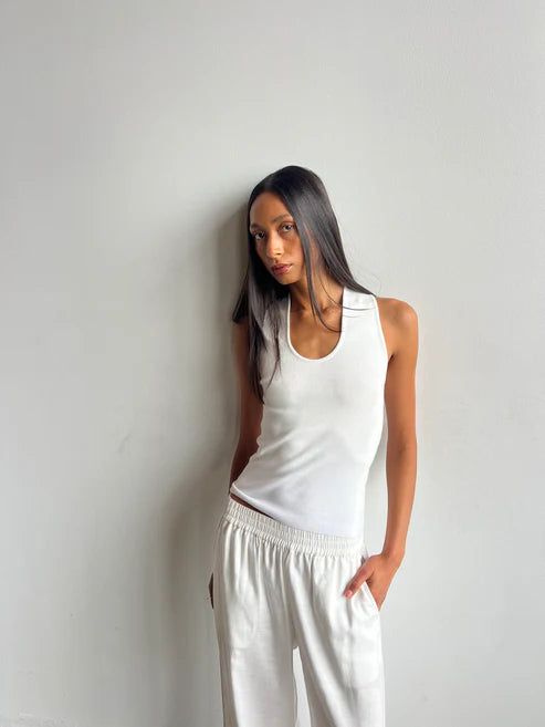 Mael Tropea Top White