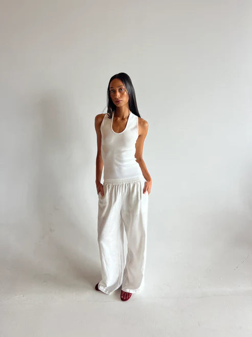 Mael Tropea Top White