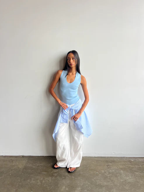 Mael Tropea Top Baby Blue