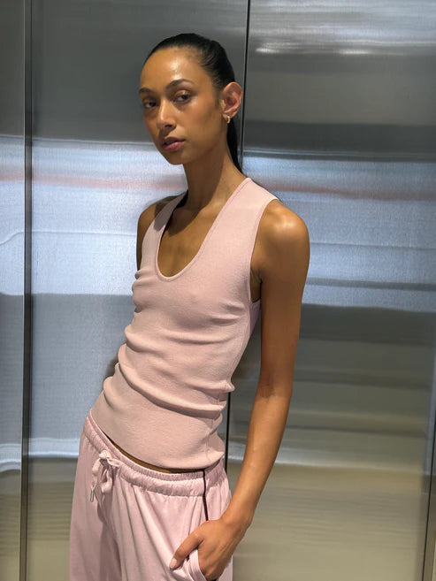 Mael Tropea Top Dusty Rose