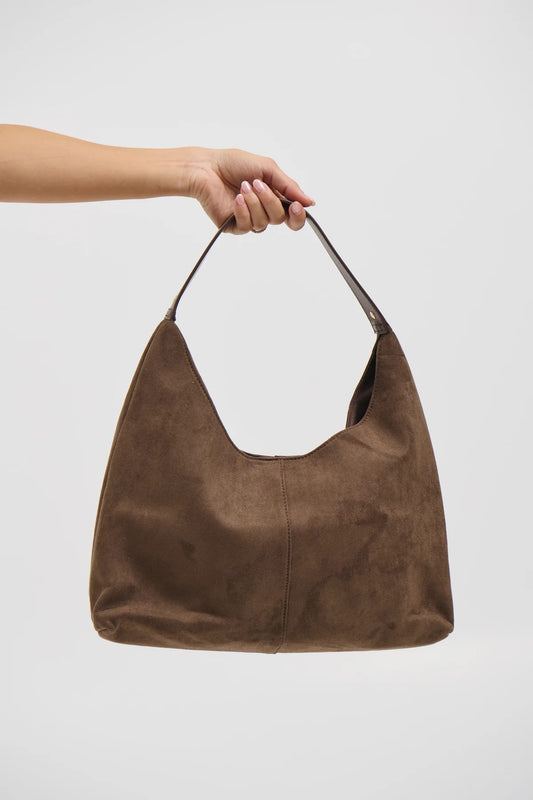 Kenny Suede Bag Brown