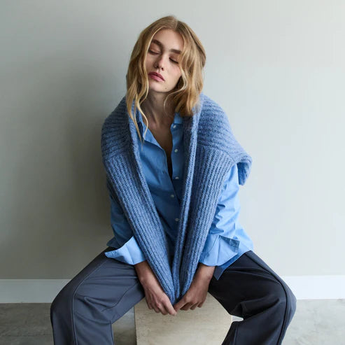 Mael London Knit Blue