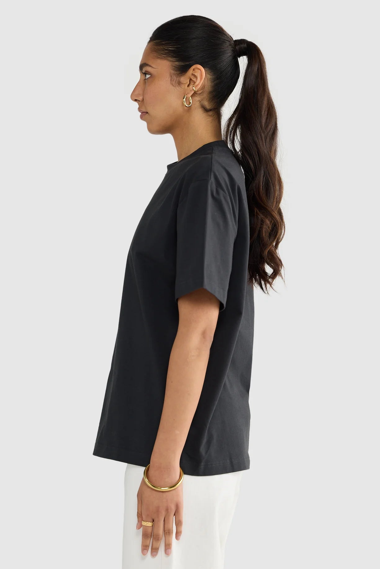 ORTC Oversized Tee Washed Black