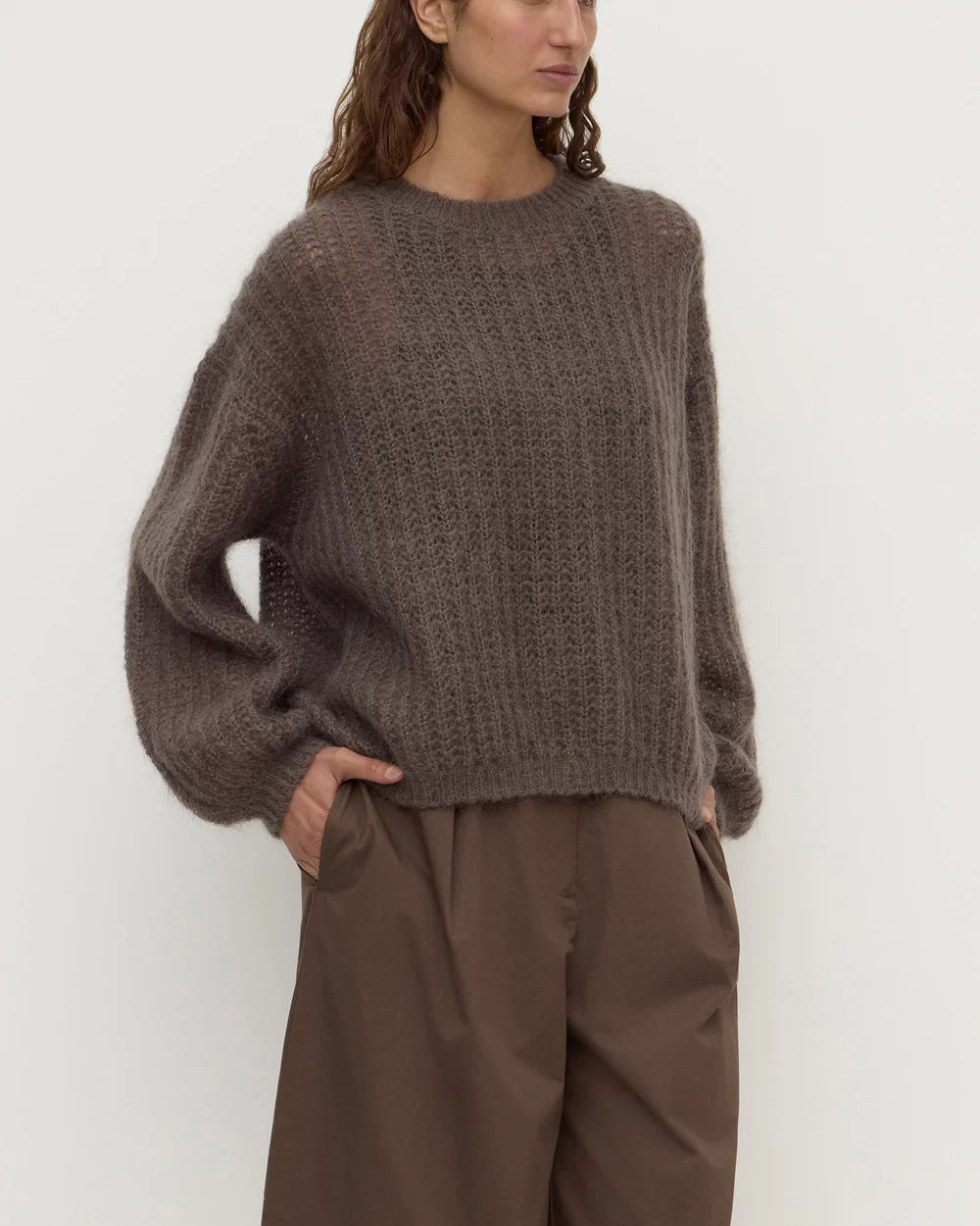 Tulsa Mohair Knit Bark